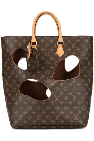 LOUIS VUITTON WITH HOLES TOTE BAG MONOGRAM COMME DES GARCONS