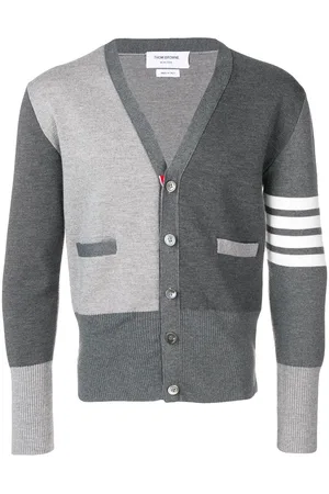 Thom Browne Fun-Mix merino cardigan