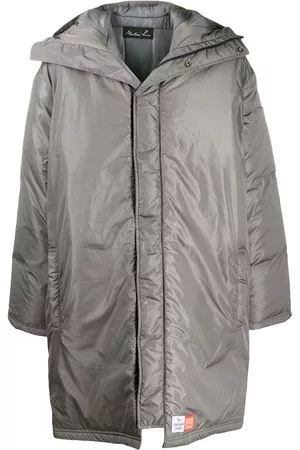 MARTINE ROSE Hooded padded coat