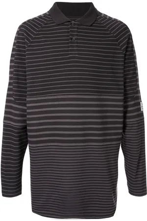 MARTINE ROSE Panelled polo shirt