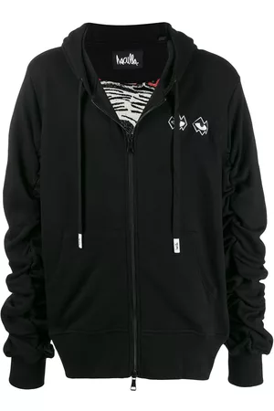 HACULLA Embroidered detail hoodie
