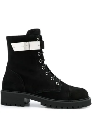 Giuseppe Zanotti Suede lace-up boots