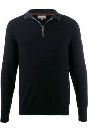 N.PEAL Zipped detail sweater