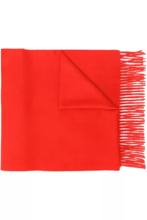 MACKINTOSH Embroidered cashmere scarf