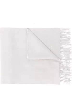 MACKINTOSH Embroidered cashmere scarf