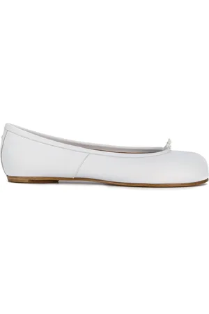 Maison Margiela Tabi leather ballerina shoes