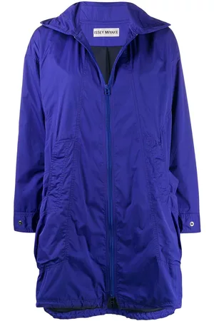 Issey Miyake 2000s zip-up raincoat