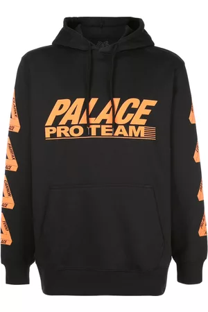 Palace top orange hoodie