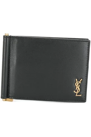 Saint Laurent Monogram money clip wallet