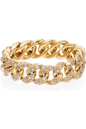 Shay 18kt chain diamond ring