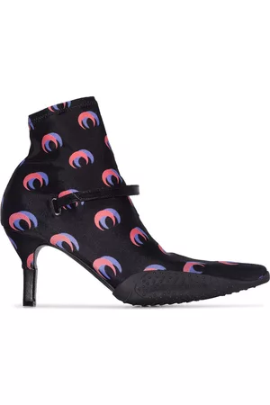 Marine Serre Moonwear sock boots