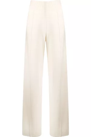 PRINGLE OF SCOTLAND Wide-leg knitted trousers