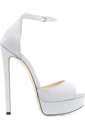 Jimmy Choo Max 150mm glitter sandals