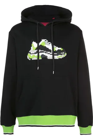 MOSTLY HEARD RARELY SEEN Mint Wave jersey hoodie