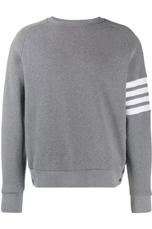 Thom Browne 4-Bar raglan-sleeve sweatshirt