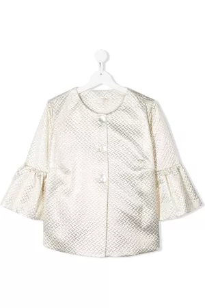 MONNALISA TEEN textured jacket