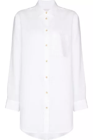 ASCENO Oversized linen shirt
