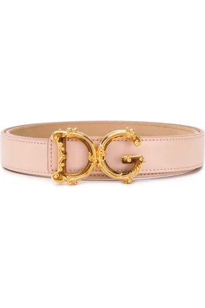 Dolce & Gabbana DG Baroque leather belt