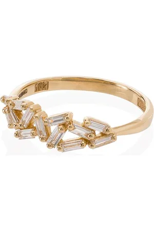 Suzanne Kalan 18kt Cluster diamond ring
