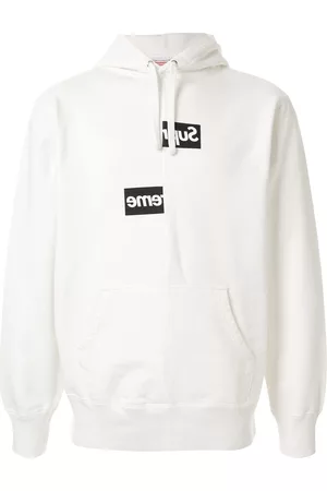 Comme des Garçons X Supreme 2018 logo hoodie