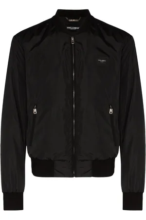 Dolce & Gabbana Logo-tag bomber jacket