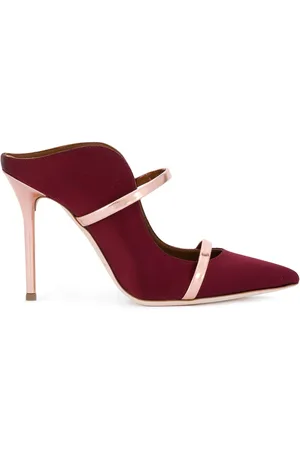 MALONE SOULIERS Contrast heeled mules