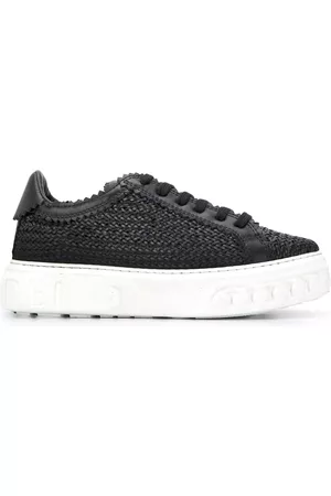 Casadei Woven off-road sneakers