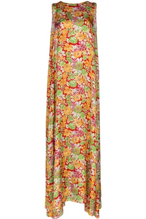 Plan C Floral print maxi dress