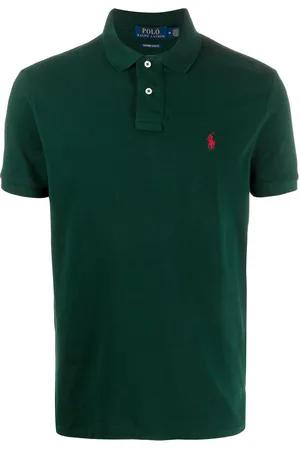 Ralph Lauren Logo-embroidered piqué polo shirt