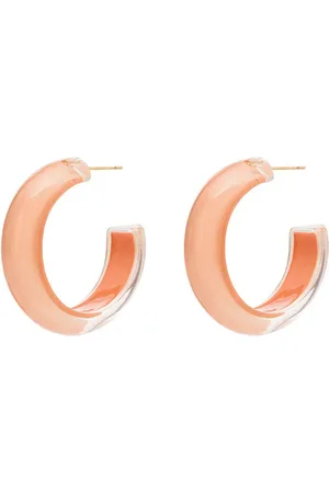 ALISON LOU Loucite small jelly hoop earrings