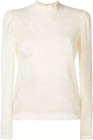 Serafini Lace embroidered blouse