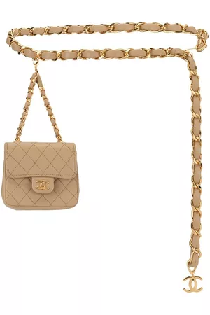 CHANEL 1990s mini quilted belt bag