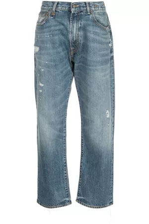R13 Mid-rise boyfriend jeans