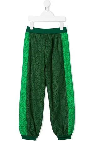 Gucci Floral lace track pants