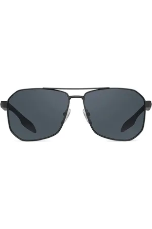Prada Linea Rossa pilot-frame sunglasses