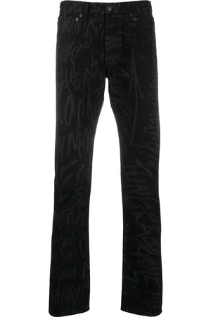 Takahiromiyashita The Soloist X Disney scribble printed trousers