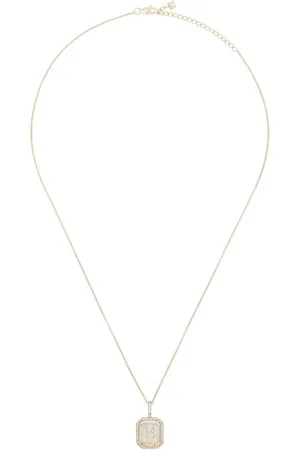 Mateo 14kt yellow H diamond necklace