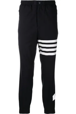 Thom Browne Plain weave suiting track pants