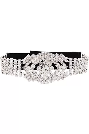 Manokhi Rhinestone choker necklace