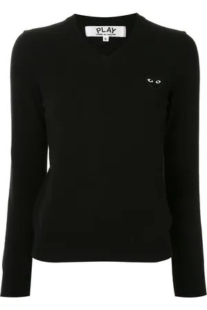 Comme des Garçons Logo-embroidered sweater