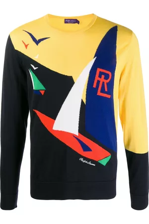 Ralph Lauren Crew neck knitted logo sweater