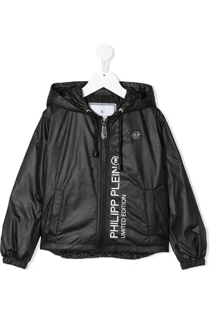 Philipp Plein Logo hooded jacket