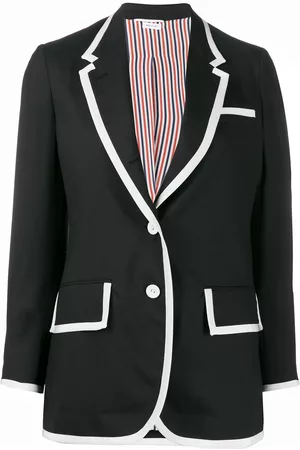 Thom Browne Super 120s plain weave jacket