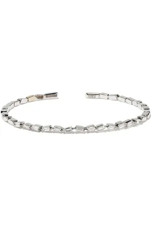 Suzanne Kalan 18kt white gold Fireworks diamond cuff