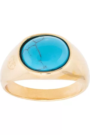 Nialaya Men Rings - Gemstone mounted ring