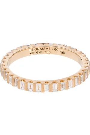 Le Gramme 18kt diamond full pave ring