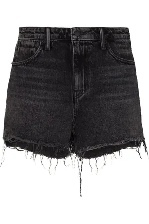Alexander Wang Raw-hem denim shorts