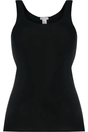 Hanro Seamless cotton tank top