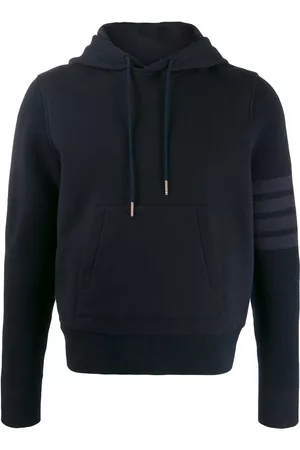 Thom Browne 4-Bar loopback hoodie