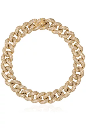 Shay 18kt yellow diamond chunky chain bracelet